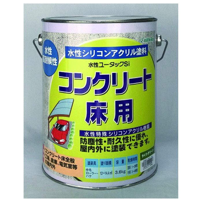 水性ユータックSi ライトグリーン 3.6kg