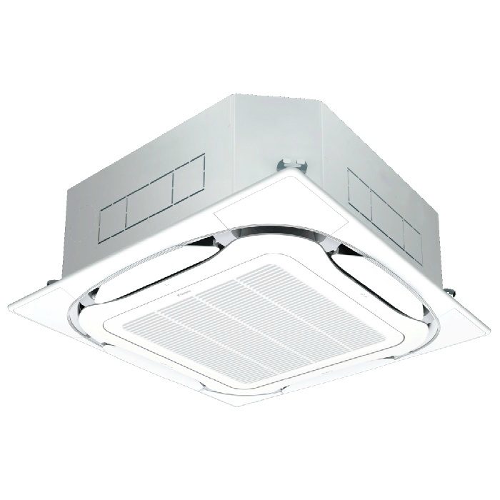 SZRC280ADF 店舗・オフィス用エアコン スカイエア EcoZEASシリーズ  天井埋込カセット形 S‐ラウンドフロー標準タイプ ツイン同時マルチ フレッシュホワイト P280形 ワイヤードリモコン付