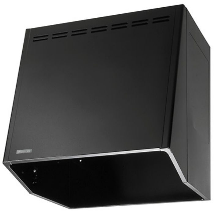 V-753BK レンジフード スタンダード フードのみ 壁面取付けタイプ ブラック 間口750mm フィルターなし