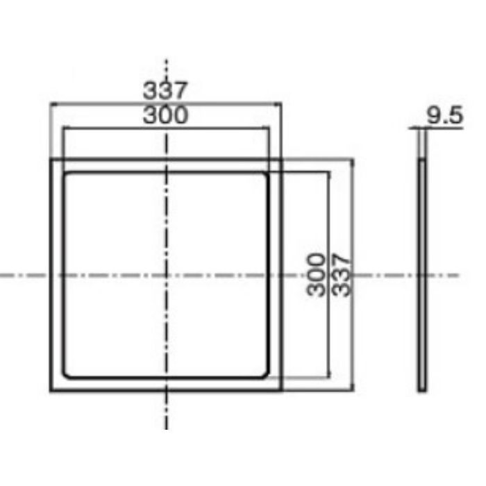 MZ-25 レンジフードプロペラファンタイプ用絶縁枠