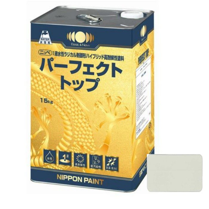 日本ペイント パーフェクトトップ 水性 色：ND-371 15kg（一斗缶サイズ