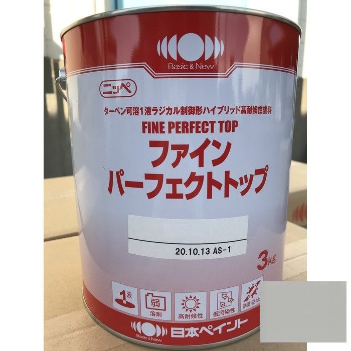 ニッペ ファインパーフェクトトップ ND-373 つや有り 3kg 日本ペイント 