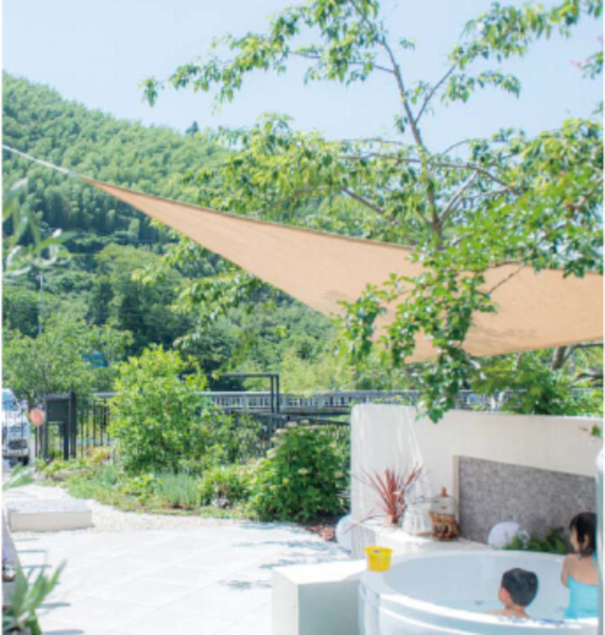 シェードセイル用 調整機能付柱  H25 φ60×L2900mm ブロンズ【タカショー】【セール開催中】