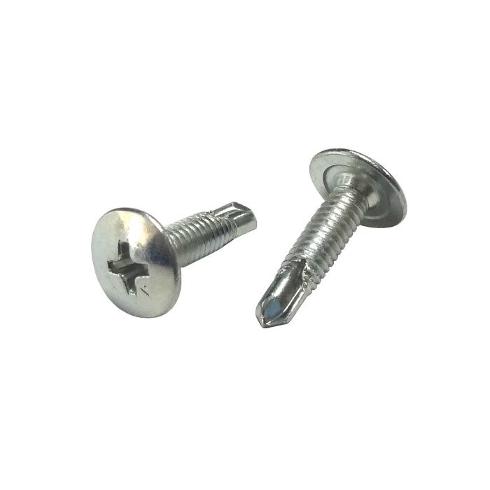 PIAS-TMUSH-SS-3W-419 ピアスビス ウスト 全ネジ 鉄 三価クロメート（白） 4×19 500本入