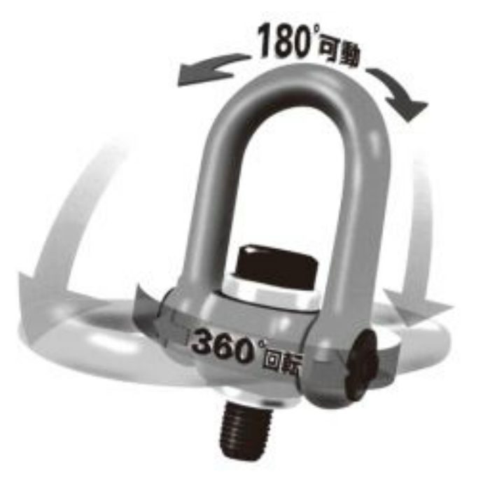 ME1210C マルチアイボルト 使用荷重Ton（KN）0.8（7.85）