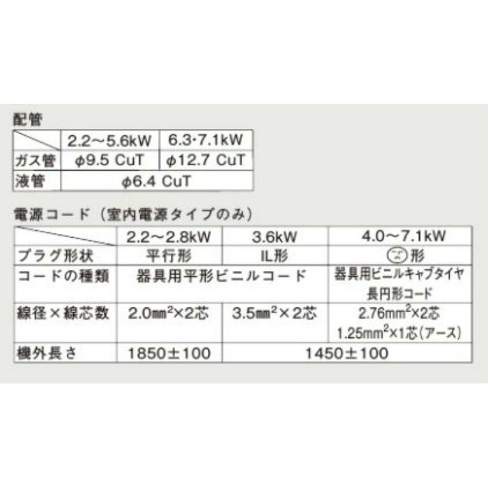 S22YTCXS-W 壁掛形エアコン CXシリーズ 6畳対応 コンパクトタイプ ホワイト