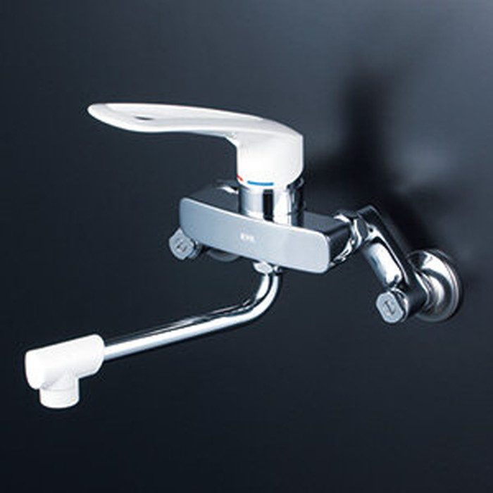MSK110KLL シングル混合栓 長尺ハンドル 170mmパイプ付