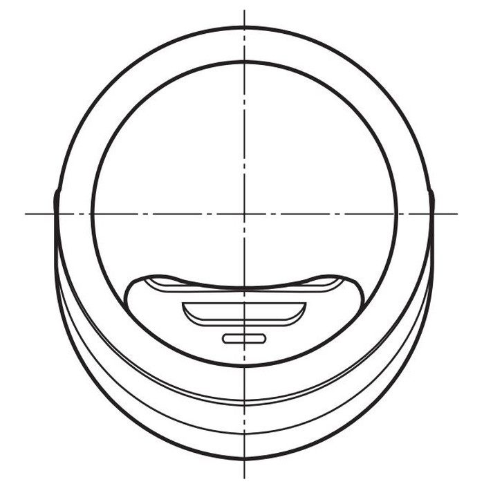 換気孔 ミズダスK 150 SB ブラック