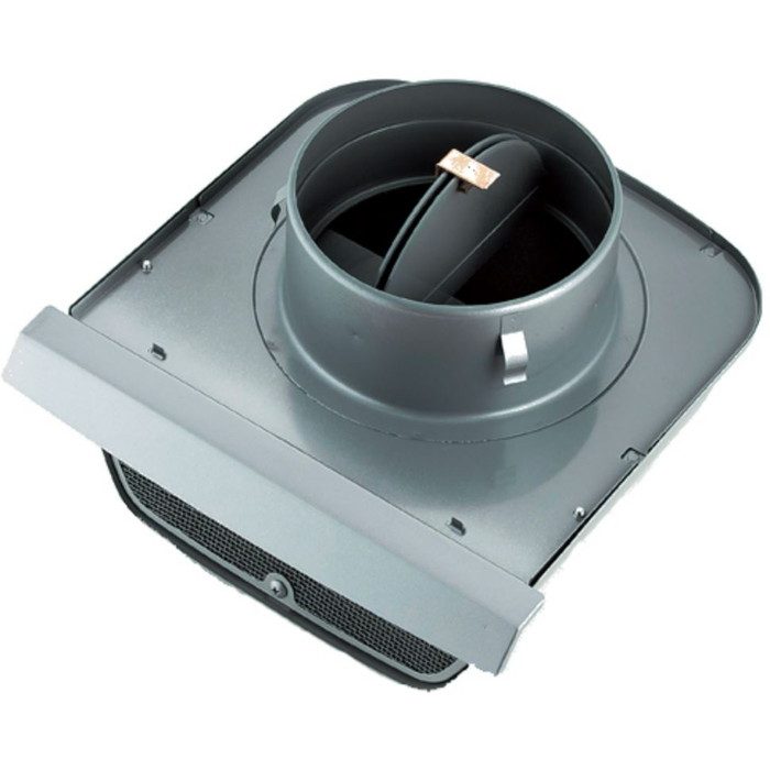 UK-MBON100BFD-MB 換気孔 SUS M型フード付ガラリ防音タイプ FD付 メタリックブラウン