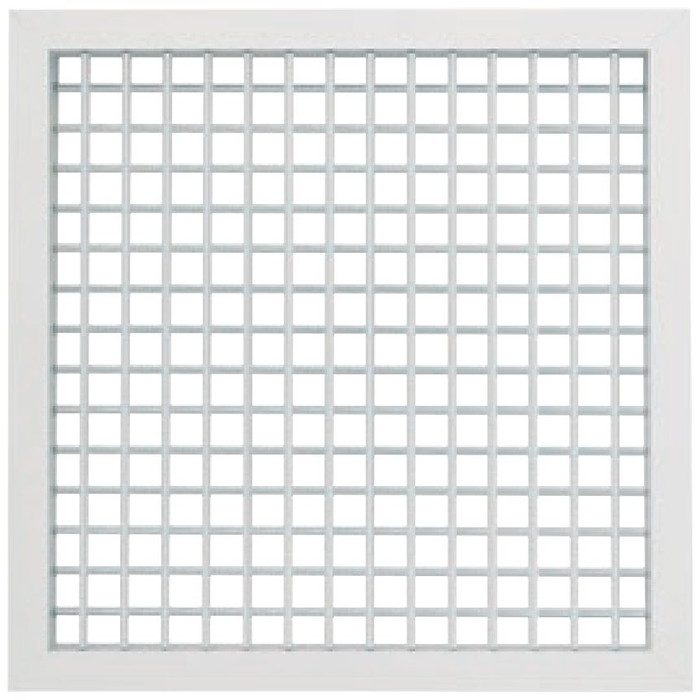 換気孔 ダクト吹出口アルミグリル VHK 白 300×300