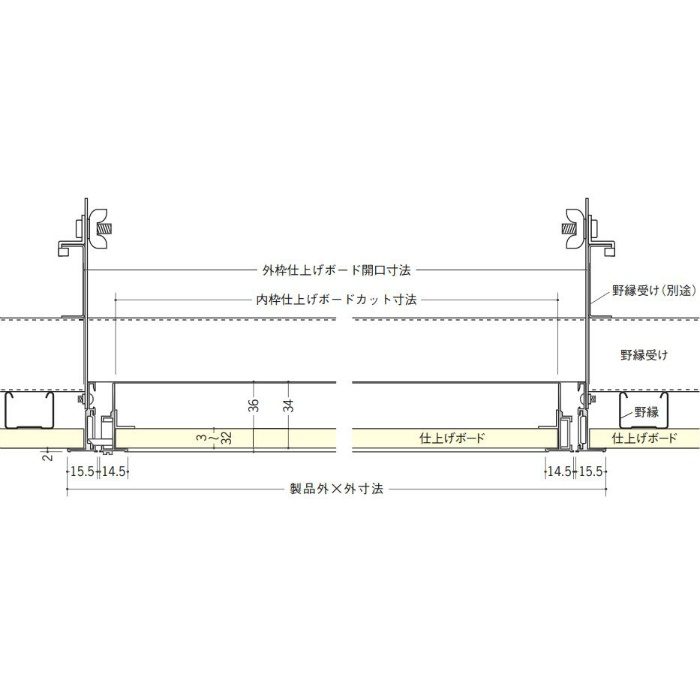 62145 アルミ天井点検口 額縁タイプ Superリーフ306GW柄 吊り 62145 アルミ天井点検口 額縁タイプ Superリーフ306GW柄 吊り