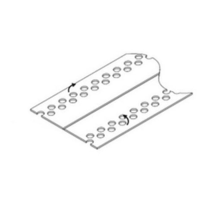 01253 パンチングコーナー26 ホワイト 50m巻
