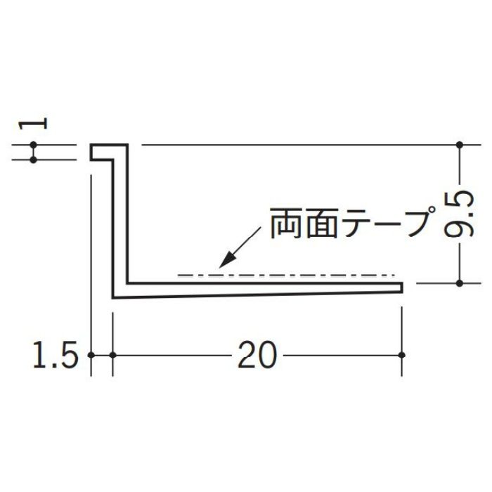 34449 ビニールペンキorクロス下地材 ドア廻り・天井廻り Z-9015