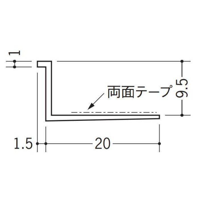 34450 ビニールペンキorクロス下地材 ドア廻り・天井廻り Z-9015 穴