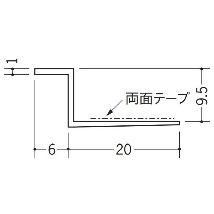 34707 ビニールペンキorクロス下地材 ドア廻り・天井廻り Z-906 テープ