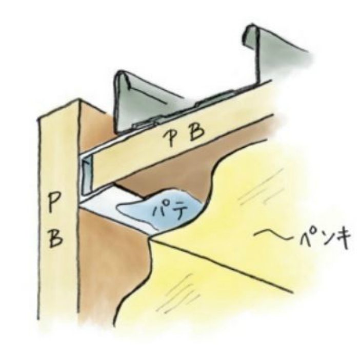 33435 ビニールペンキorクロス下地材 ドア廻り・天井廻り KK-13