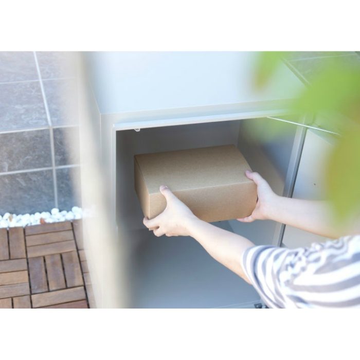 Wi-Fi宅配ボックス I-BOX ブラウン