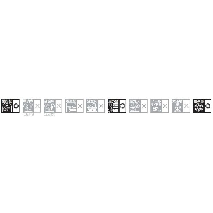 【入荷待ち】THJ-20/227×25 陶波紋（とうはもん） ボーダー 227mm×25mm 120枚／ケース