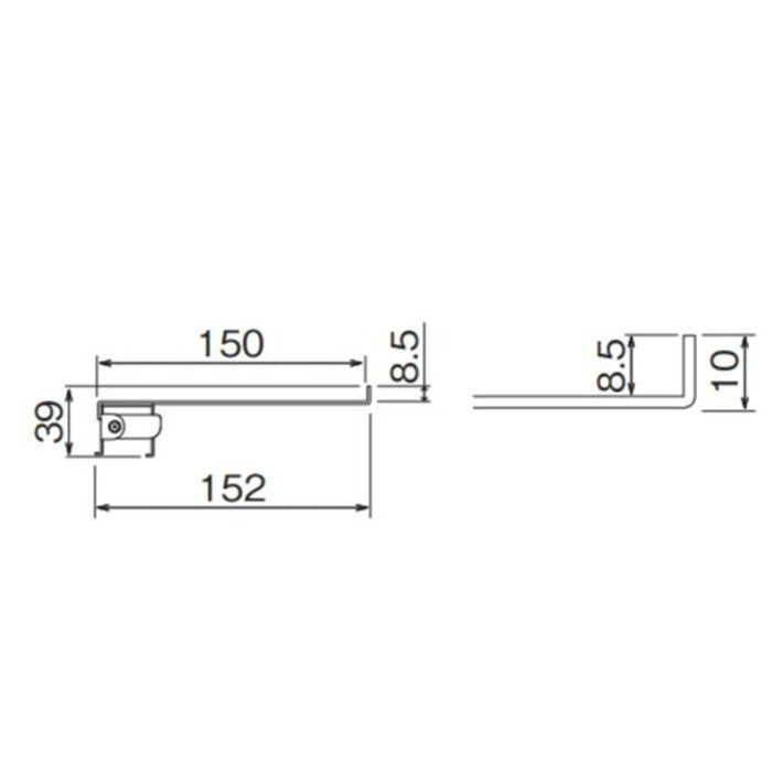MR4296 長押ラックD50用 置き棚 600mm
