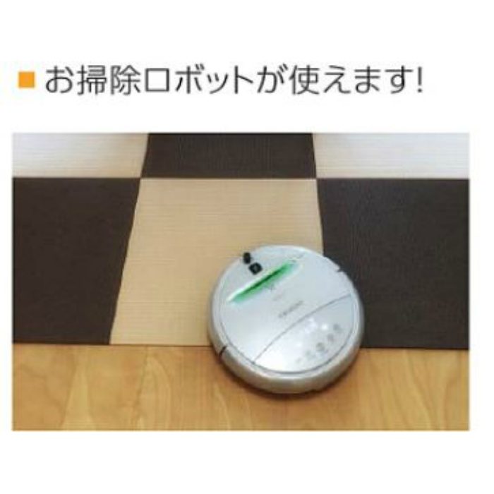 TAB-455-AM-8 貼るだけ畳 ターテック 450角 アンバー