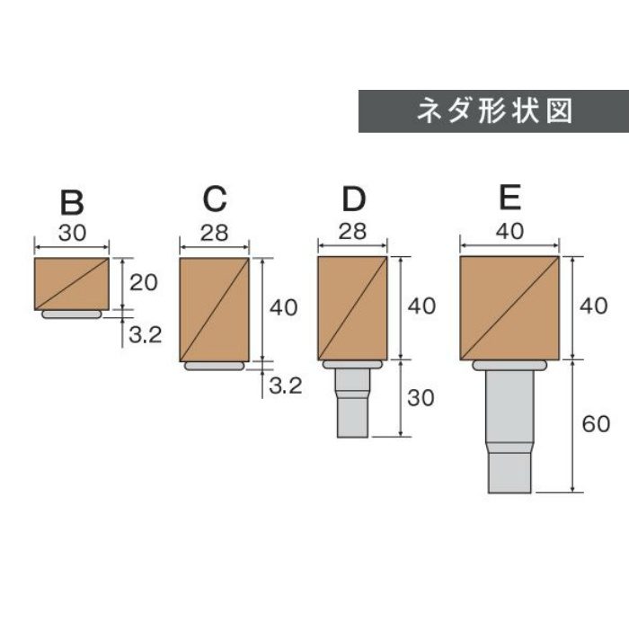 N3-125 システムネダN3型 （3本脚） （フル梱包） 20本入／ケース