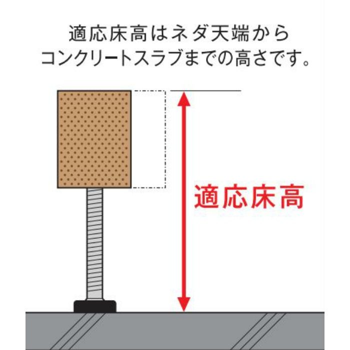 万協フロアー システムネダN-S型（沈み込みの少ないシステムネダ） N