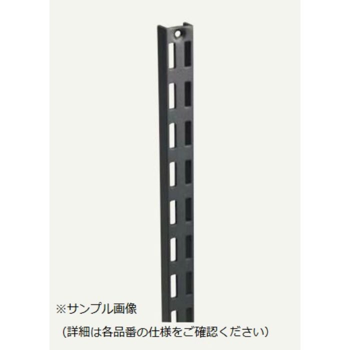 MKTTD061-1-K 棚柱 ダブル L=609mm ブラック 1本