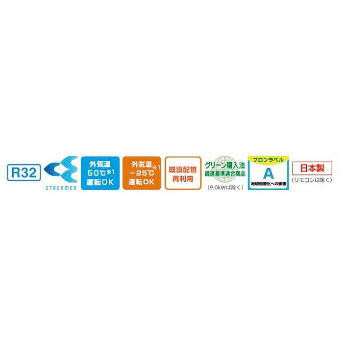 S56ZTDXP-W 寒冷地向け壁掛形エアコンDXシリーズ スゴ暖 18畳対応 ホワイト