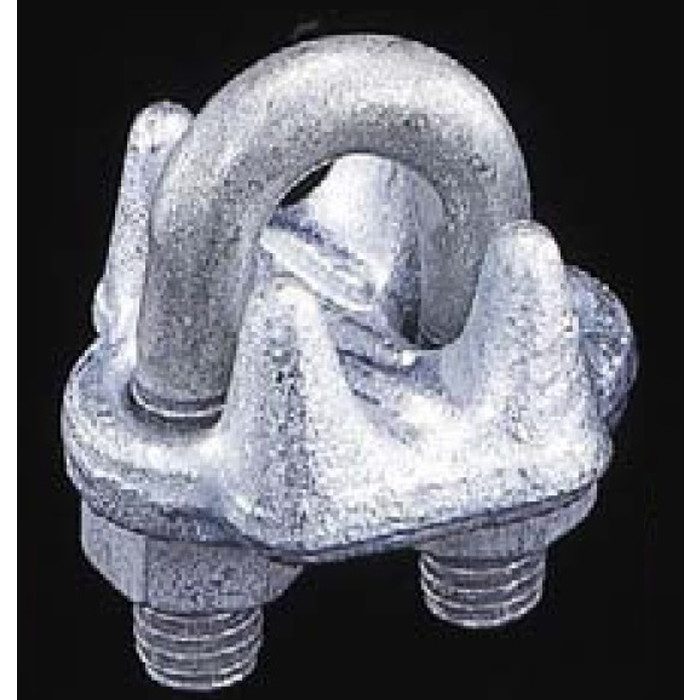 D10 鍛造KTクリップ（JIS規格品F形） ドブメッキ 呼び10