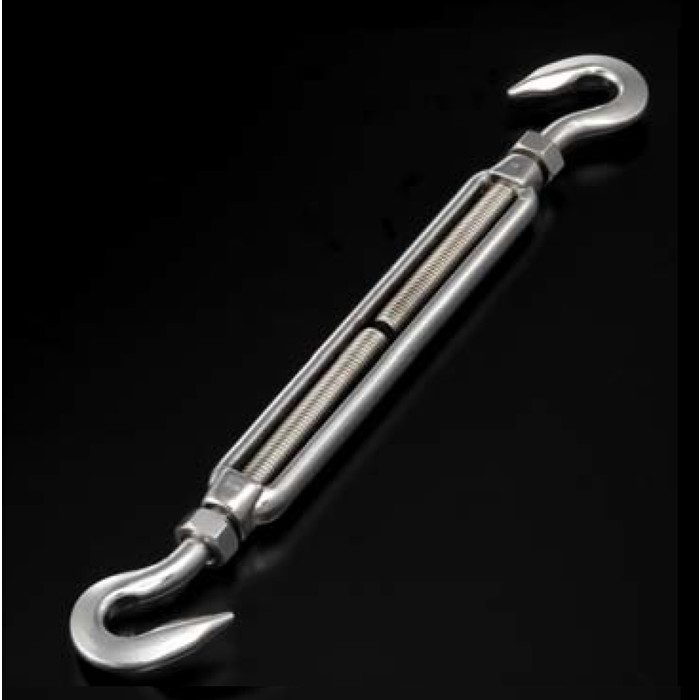 TB-F12-316 ターンバックル（フック） SUS316 ネジ径M12