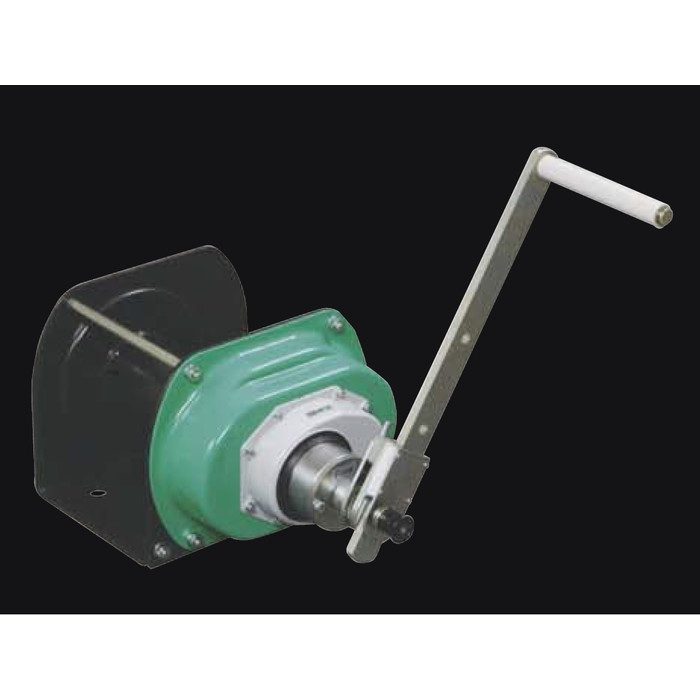 PRW-500N ウインチ（PRWシリーズ ラチェット式） 最大荷重：ドラム1層目500kg・最外層6層目262kg