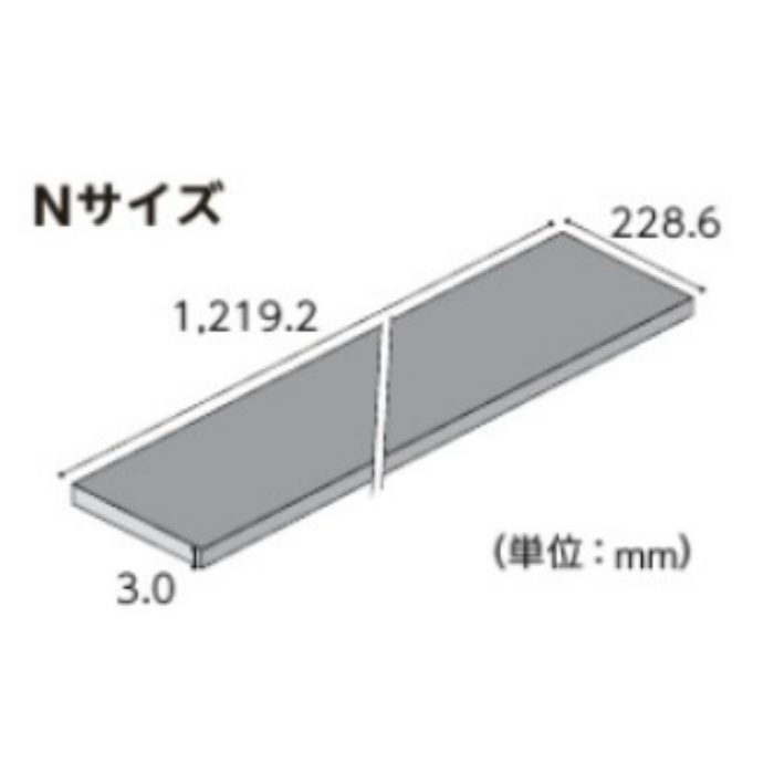 WNR-754 ビニル床タイル（ラミネート） ウッドライン ロッソ Nサイズ フレンチヘリンボーン 12枚入