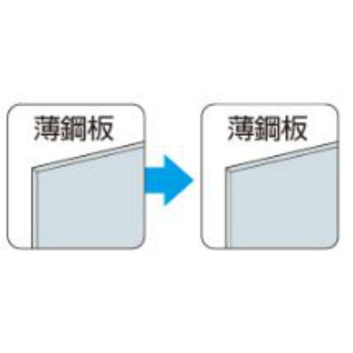 M.RJ13 ジャックポイント ミニジャック・薄鋼板専用 ナベ 三価ユニクロ 4×13 1000本入