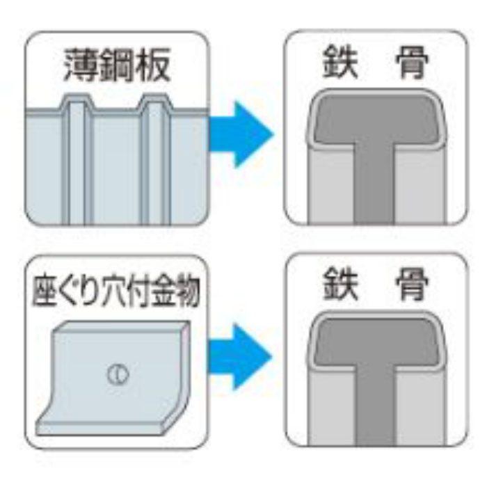 MJ16 ジャックポイント モドトラス シンワッシャー 三価ユニクロ 4×16 1000本入