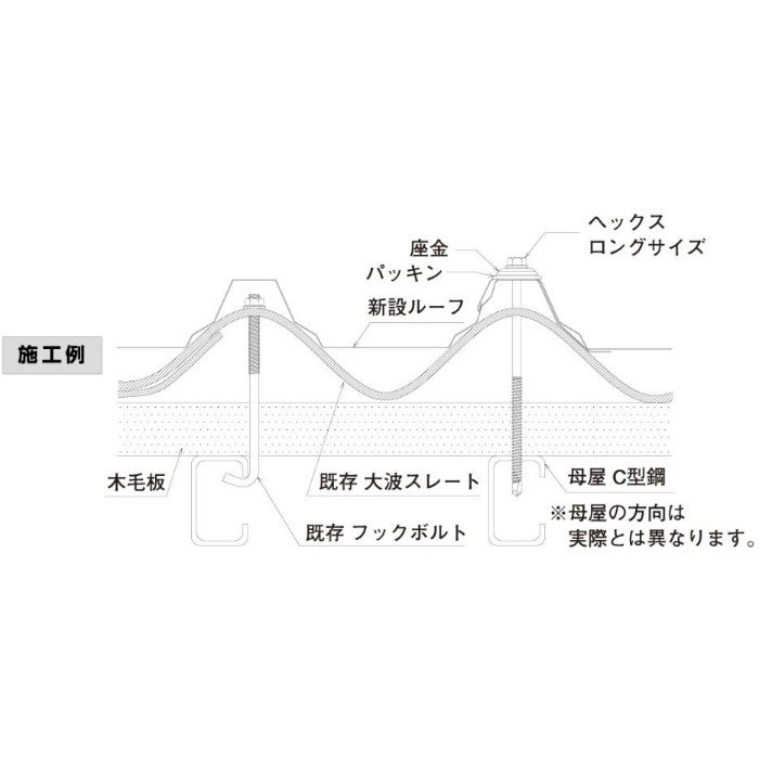 SCH6115SYN ヘックスロングサイズ 座金・パッキンセット 標準セット品