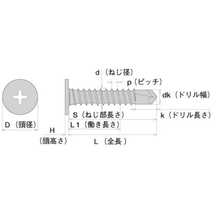 SNJ525 ジャックポイント SUS410ステンレス ノンヘッド パシペート 5