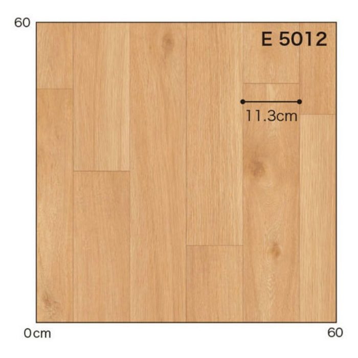 E5012 ポンリューム 住宅用クッションフロア ウッド ドライオーク 厚み1.8mm