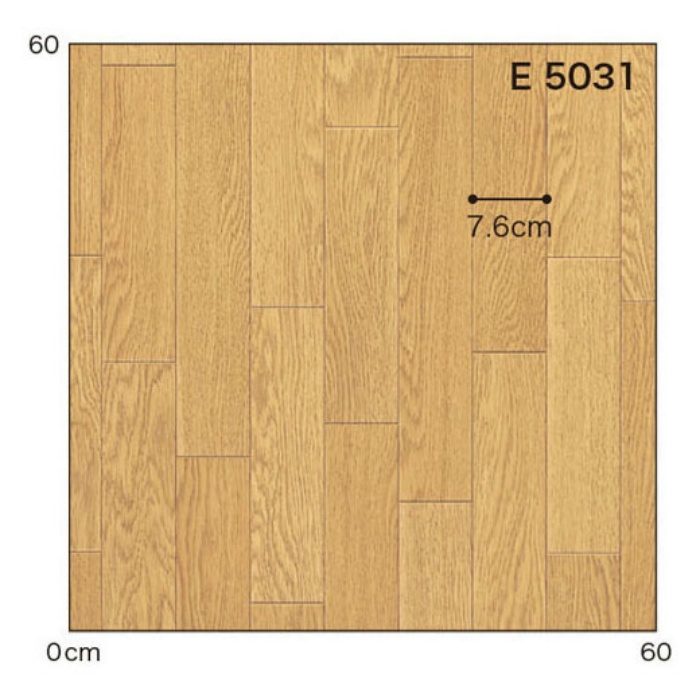 E5031 ポンリューム 住宅用クッションフロア ウッド オーク 厚み1.8mm