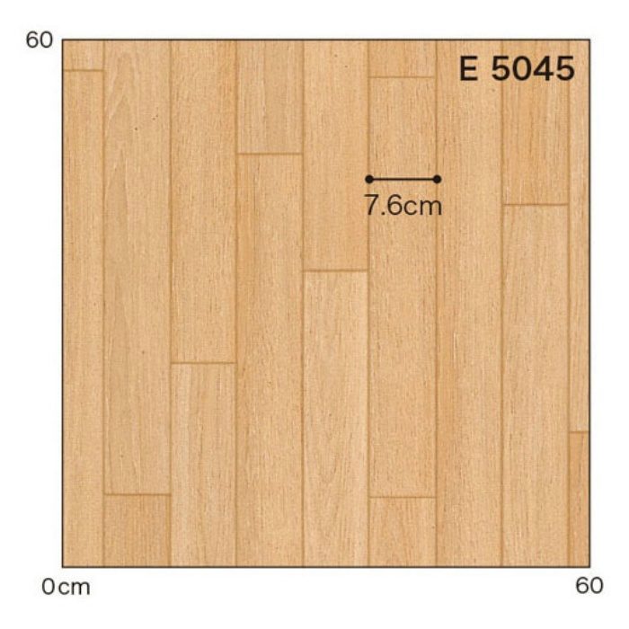 E5045 ポンリューム 住宅用クッションフロア ウッド オーク 厚み1.8mm