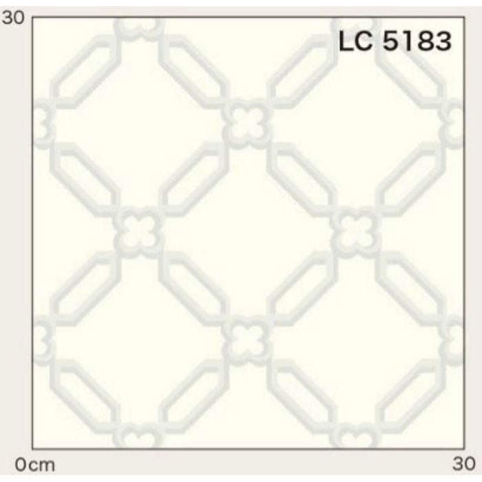 LC5183 ポンリューム 住宅用クッションフロア LAURA ASHLEY ウェストミンスター（Westminster） ペールスティール 厚み1.8mm