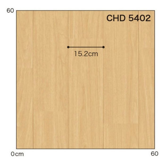 CHD5402 ポンリューム 住宅用クッションフロア 消臭＆表面強化機能付フロア ウォールナット 厚み3.5mm