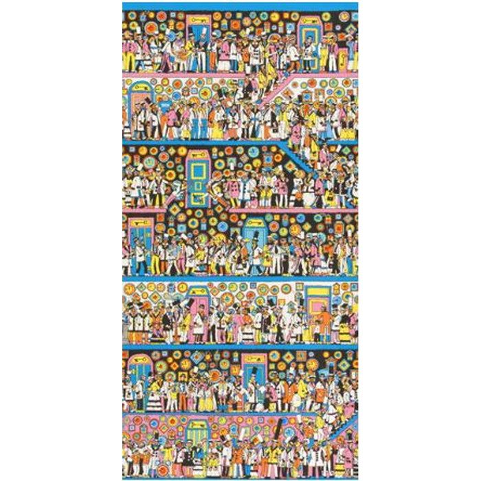 BA6512 ビッグエース キャラクター壁紙 WHERE’S WALLY？ 巾92cm