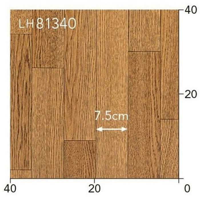 LH-81340 クッションフロア ウッド オーク 1.8mm厚×182cm巾