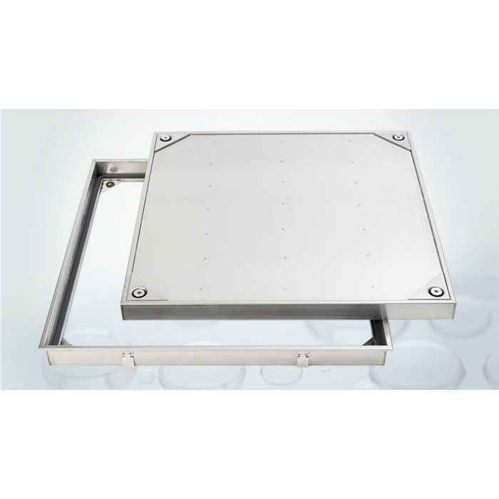 NHBBS-600P 床点検口 ニューハッチ 防臭・防水タイプ 600×600 Pタイル用 インサート（冶具使用）