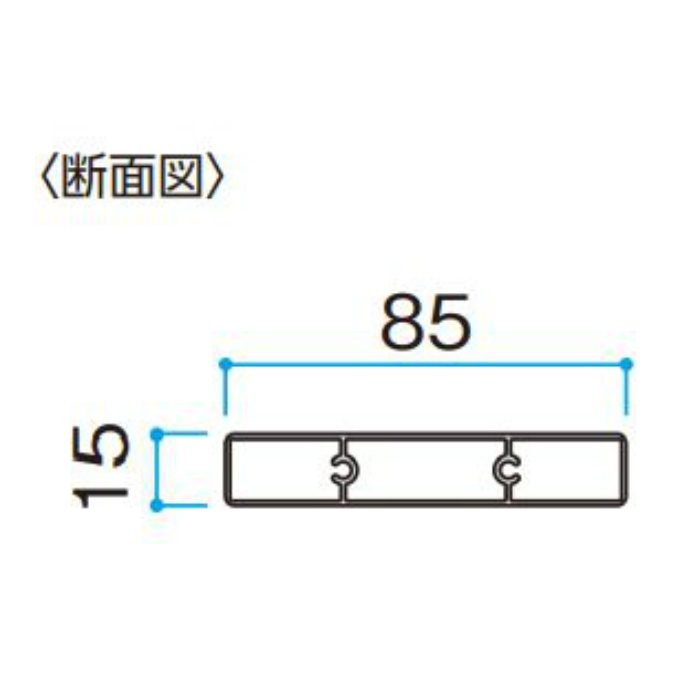 エバーアートウッド 平板 15×85角 L4000 ダークパイン