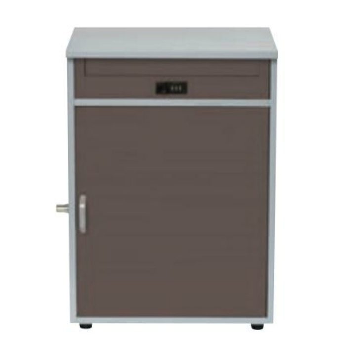 THB-258N BR リシム 郵便ポスト付き宅配BOX（組立不要） ブラウン ケイ 