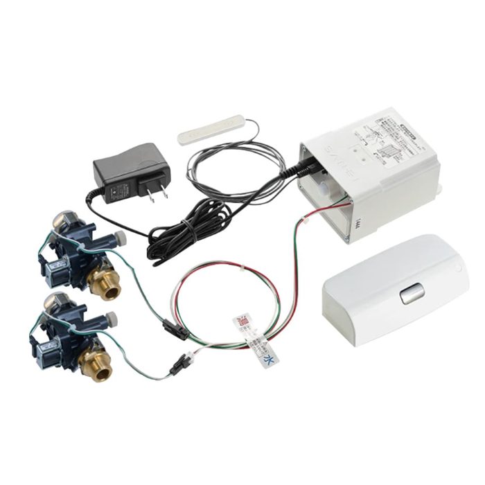 EK801-5X-13 AQUEASE ワイヤレススイッチセット 混合栓用スイッチ式（足踏み可） ACアダプター式