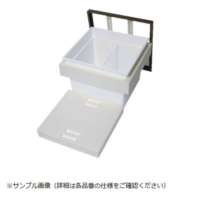 62DBJ アルミ枠 床下収納庫 600角タイプ 深型 対応板厚21mm ブロンズ