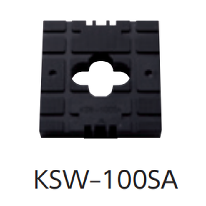 KSW-100SA キソスペーサー ショートウェイトタイプ 合板支持パーツ付（GSP） 100×100×20
