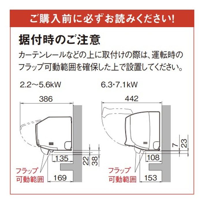 S71ZTCXP-W 壁掛形エアコン CXシリーズ 23畳対応 ホワイト 単相200V